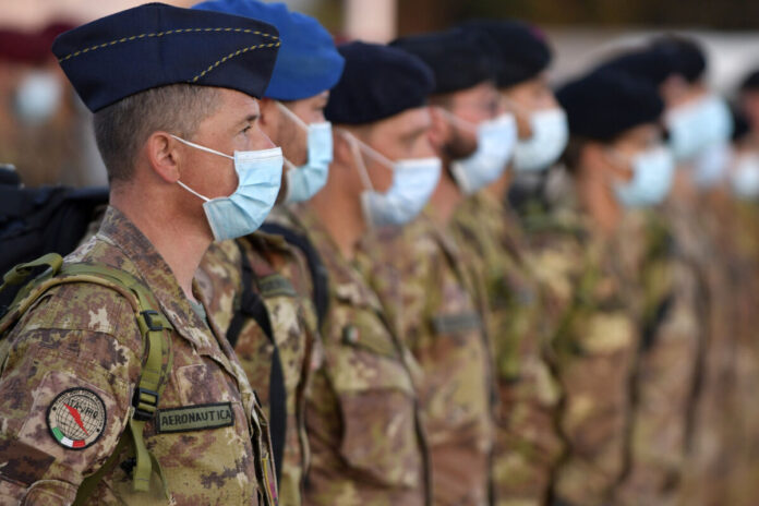 Arrivo all’aeroporto di Ciampino dei militari italiani e degli ultimi cittadini afghani evacuati evacuati dall’Afghanistan