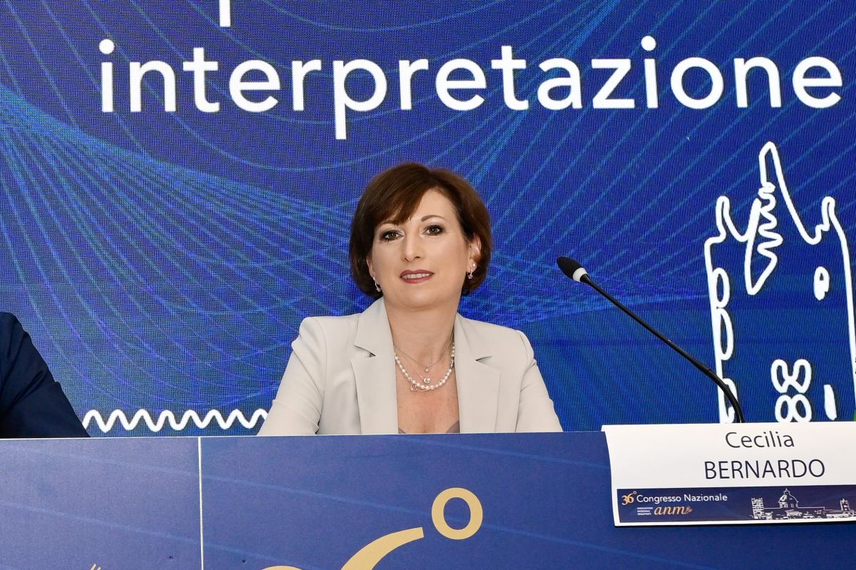 Cecilia Bernardo al Congresso