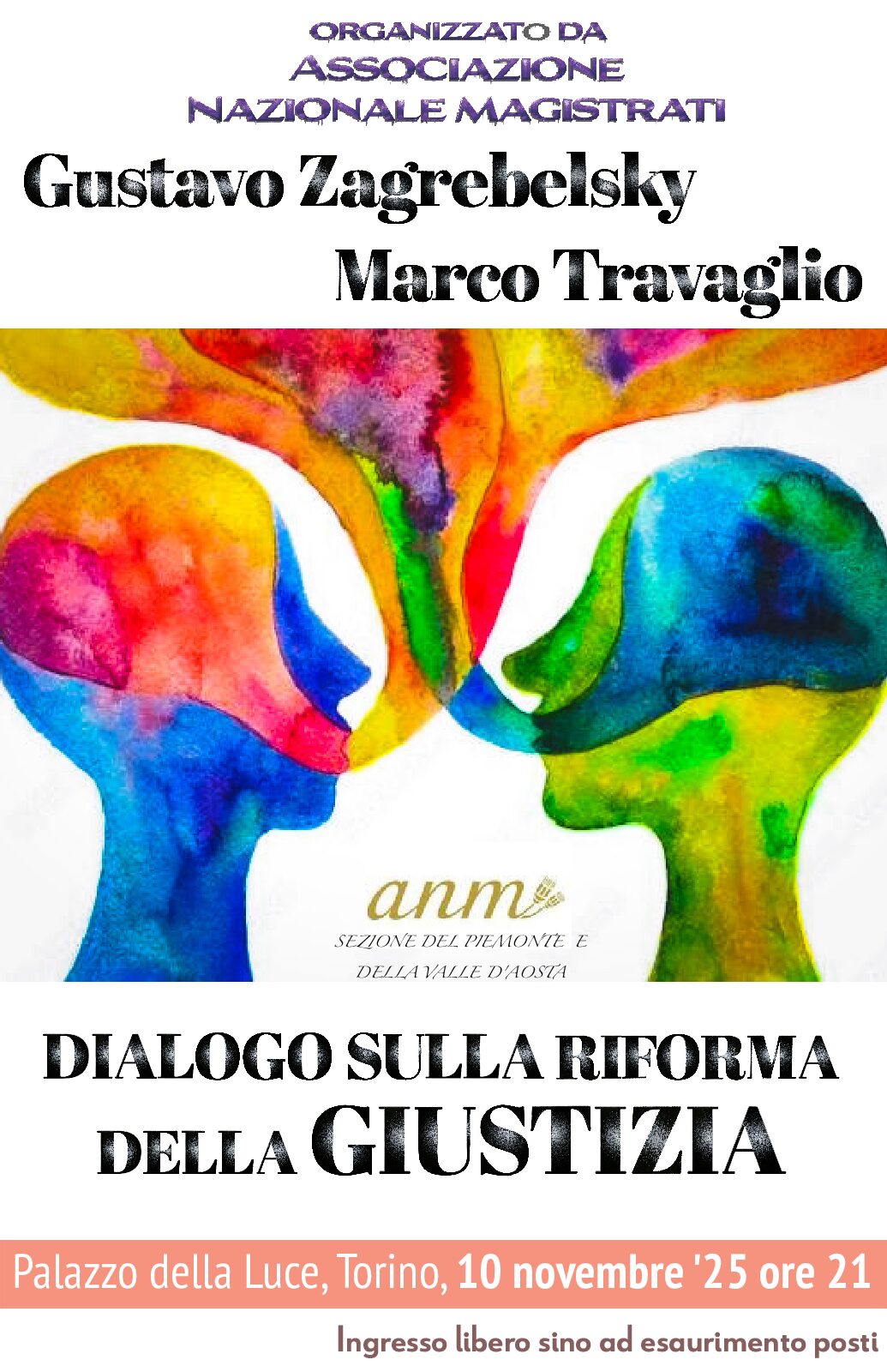 A Torino rimosse locandine di un evento sulla riforma, “l’Anm non si farà intimidire”